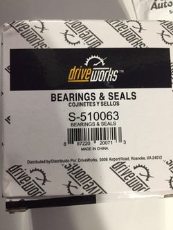 Brand NEW Ball Bearing & Seals | Toyota Camry & other cars