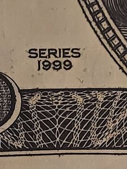 1999 $100 bill.