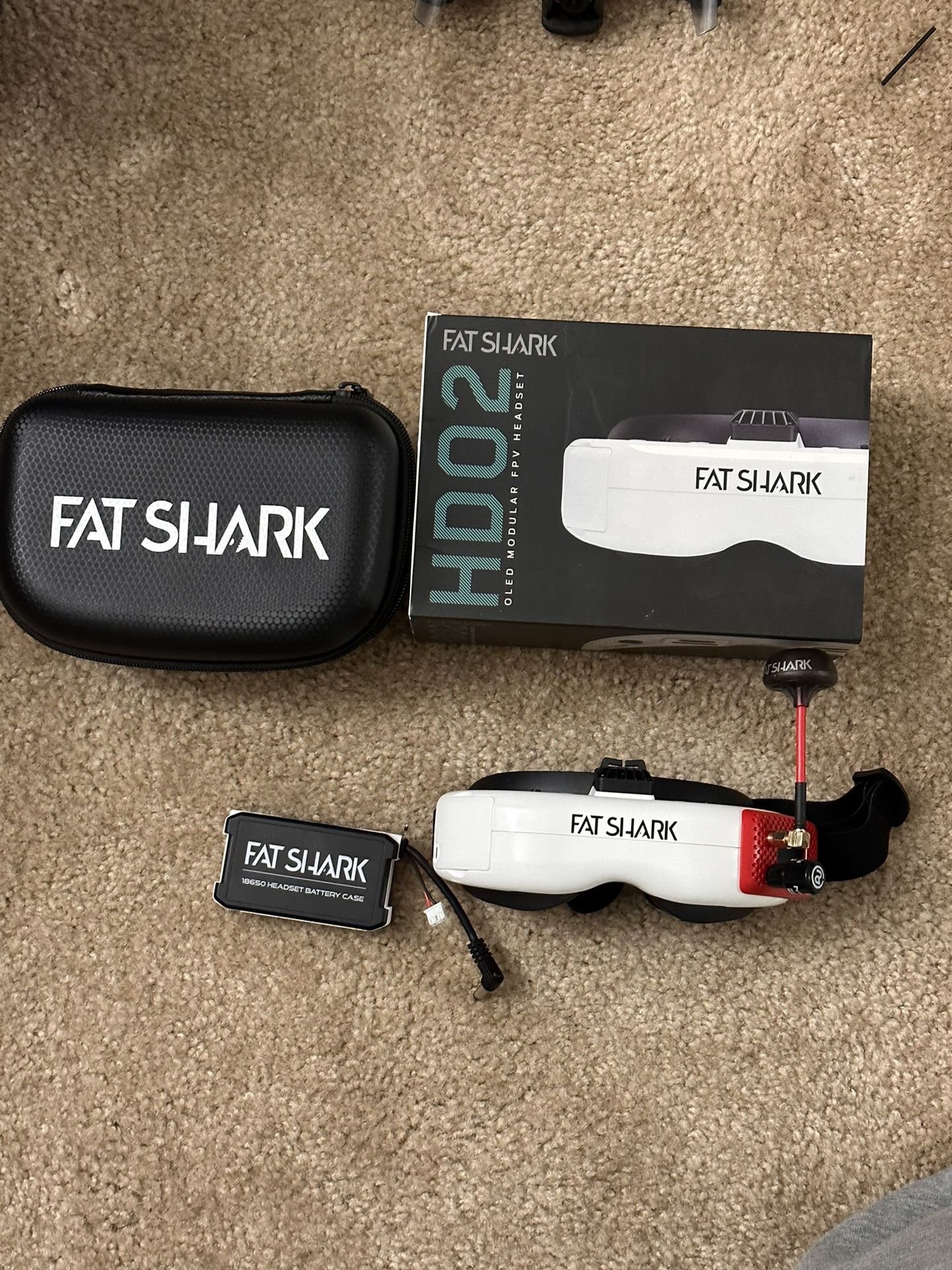 Fat Shark Dominator HDO2 FPV Goggles + ImmersionRC RapidFIRE Module