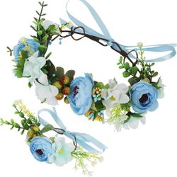 Handmade Bridal Flower Crown (New)