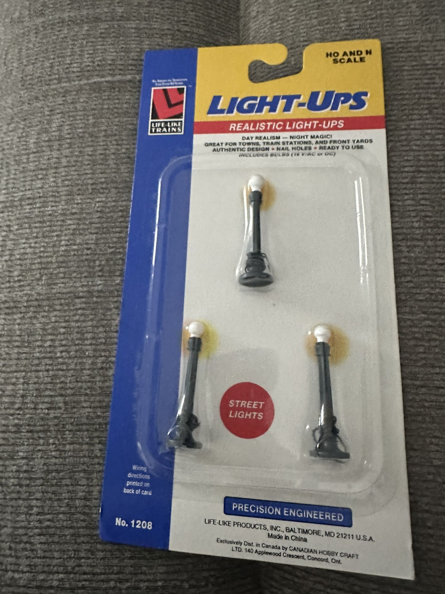 HO And N Scale Light UPS Set Of 3 Brand New Train Layout 