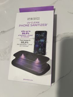 Homedics UV phone sanitizer