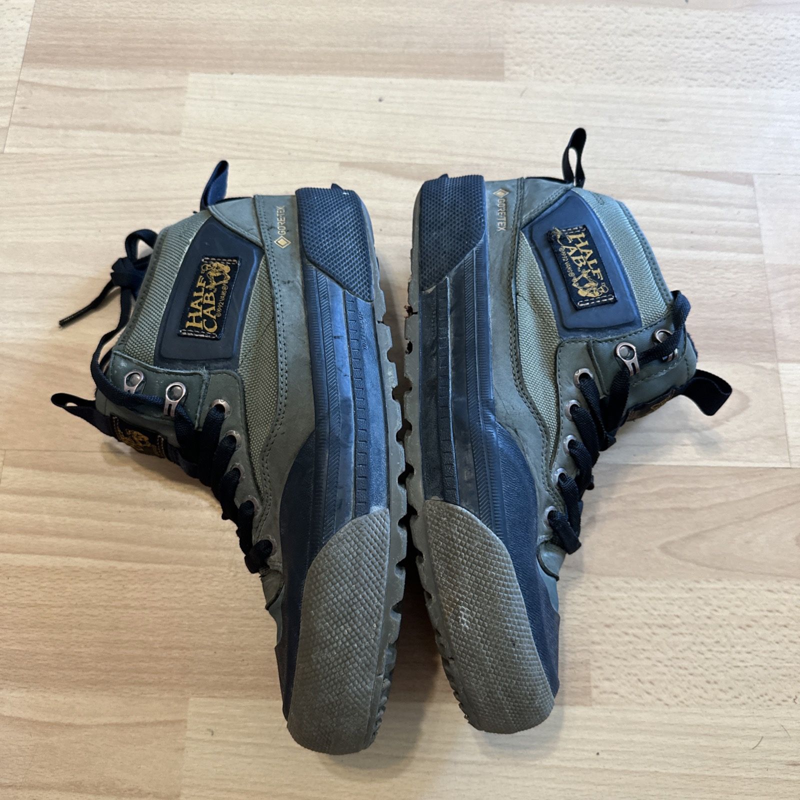 RARE Sz 8.5 - VANS MTE Half Cab GORETEX Cold Elements Hiker Olive Green RARE Sz 8.5 - VANS MTE Half Cab GORETEX Cold Elements Hiker  main image 2