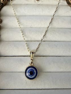 Evil Eye Pendant Necklace Chain