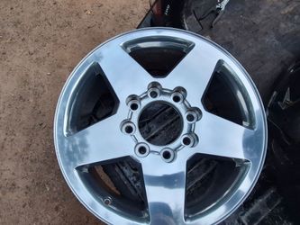 CHEVY 2500 OR 3500 8 LUG RIM OEM PART.