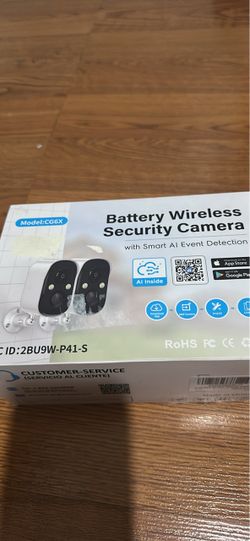 Battery Wireless Security Cameras with Smart AI Event Detection