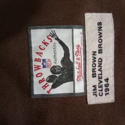 Jim Brown Jersey NFL Mitchell And Ness Authentic Vintage 