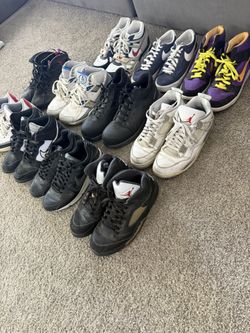Jordan And Nike Lot of Used Shoes (Retro)