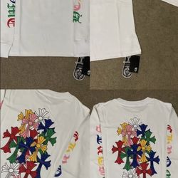 chrome hearts multicolor long sleeve 