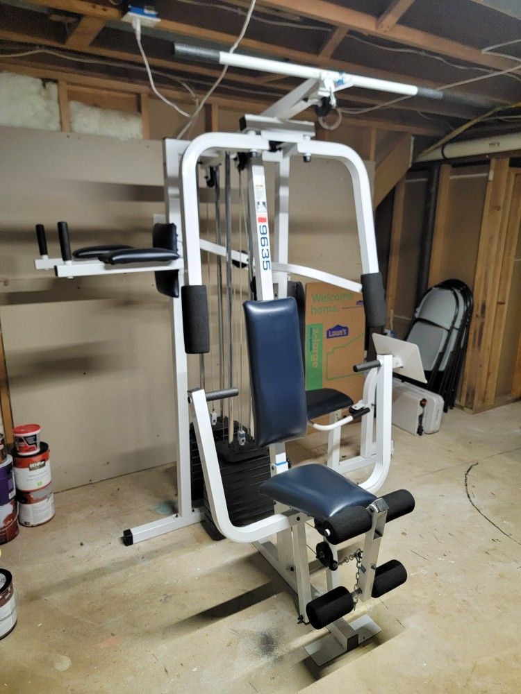 Weider 3 Station Gym w Leg Press - Deliver & Install