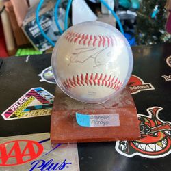 Bronson Arroyo Signed Baseball 