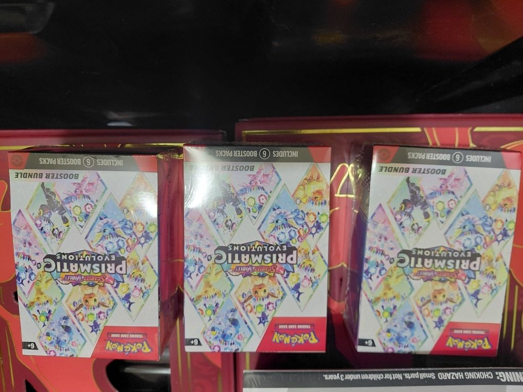 1 Prismatic Evolutions Booster Bundles Pokemon Tcg New Sealed