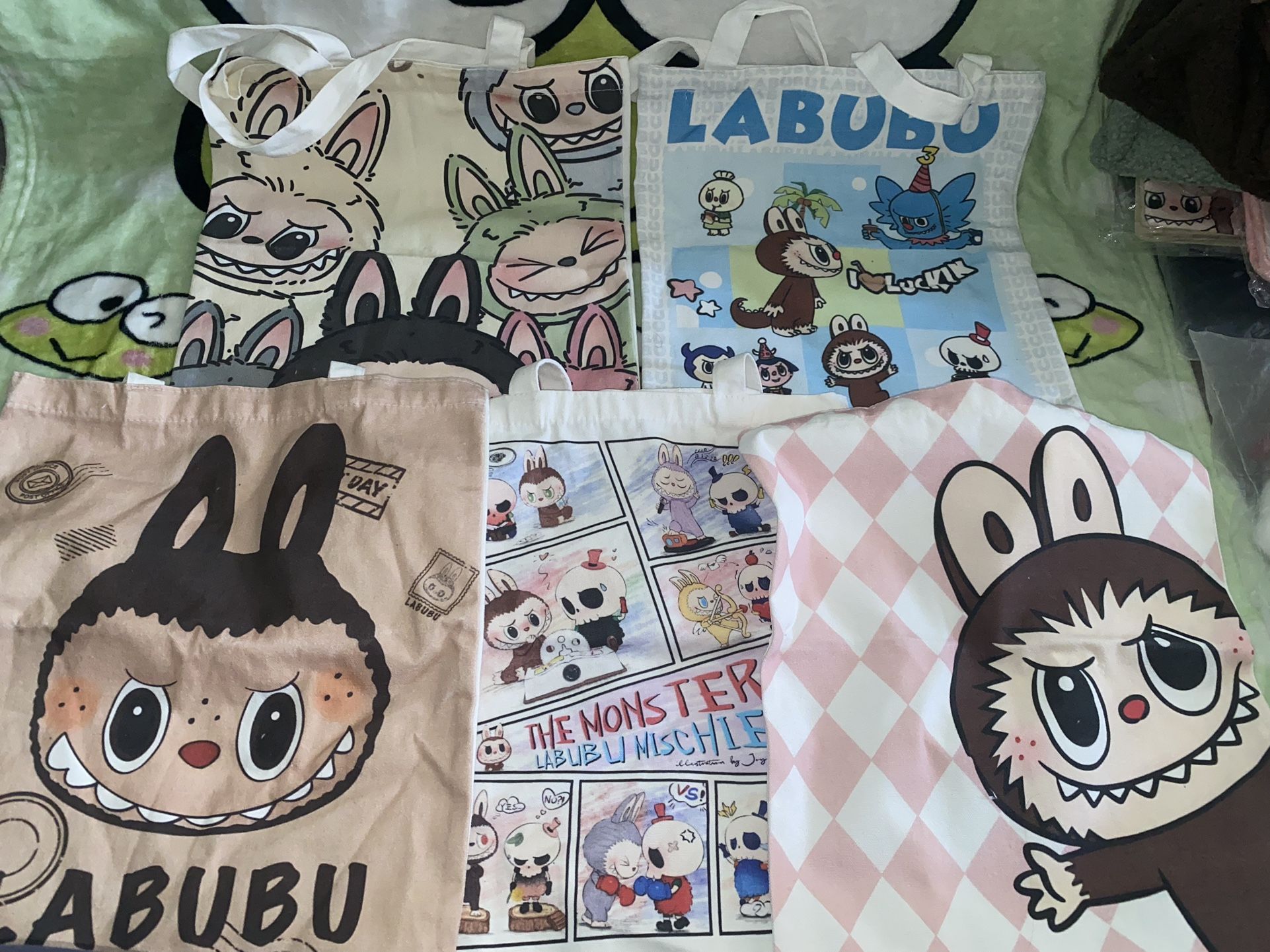 Labubu Tote Bags