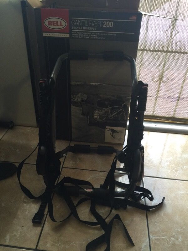 2 bicycle trunk rack