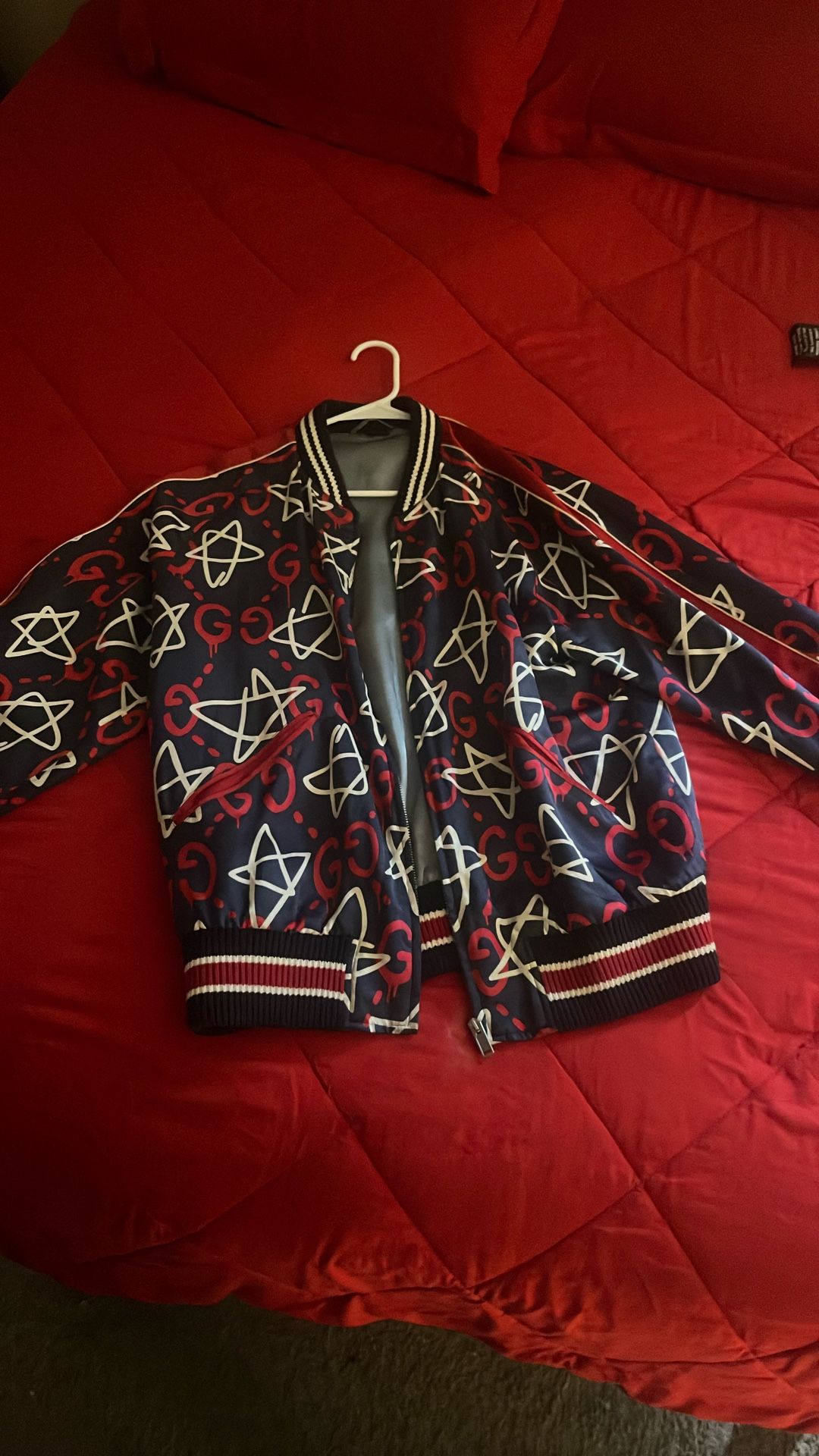 Gucci Ghost Jacket Authentic