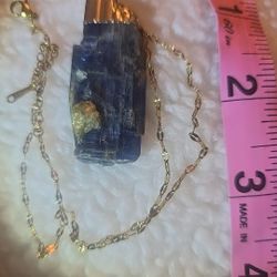 Kyanite Crystal Necklace 