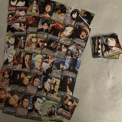 Anime Attack On Titan Cards