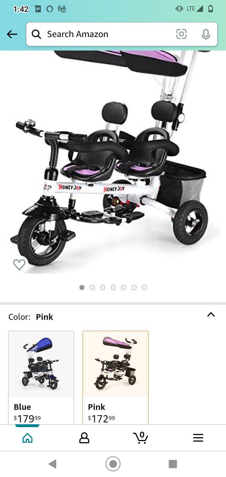 Trike/ Stroller For 2