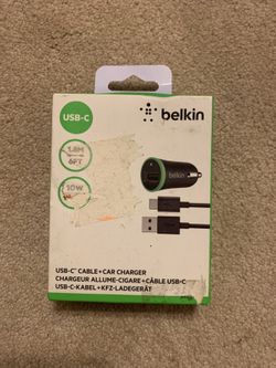 Car Charger (USB-C) NEW