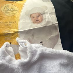 Polar Bear Cub Costume For Kids 