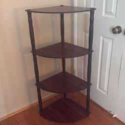 Corner Shelf / 4-Tier Stand – Great for Small Spaces