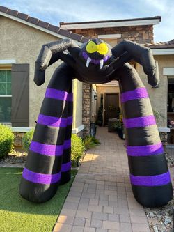 Giant Halloween Inflatable Spider Arch