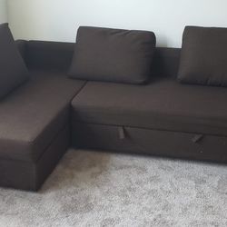 IKEA Sleeper Sectional, 3 Seat w/storage Sofa