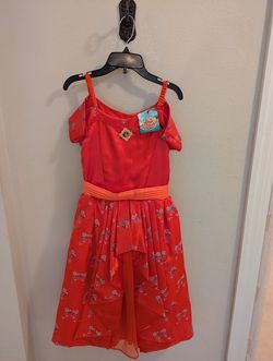 Authentic Disney Elena of Avalor Coronation Dress & Tiara – Size 10/12