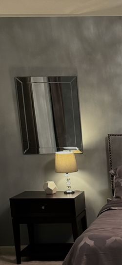 Two Bevel Mirrors