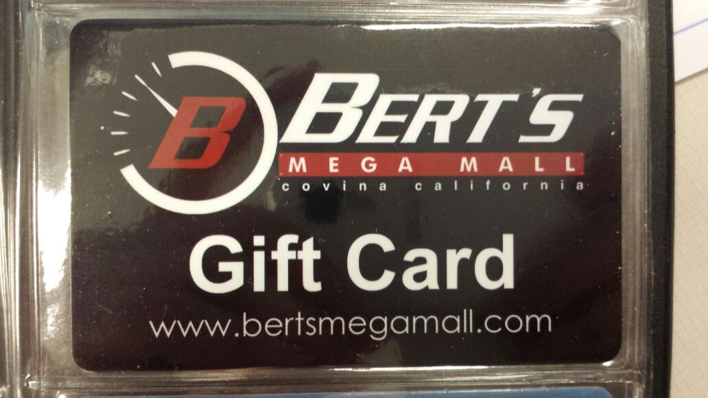 Berts mega mall gift card