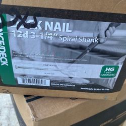 Brand New Fence/Deck Nails 12d 3 1/4” Spiral Shank 50 Pounds or Best Offfer