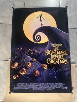 The Nightmare Before Christmas 1993 Movie Poster