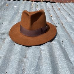 Vintage Original Beaver Hat.