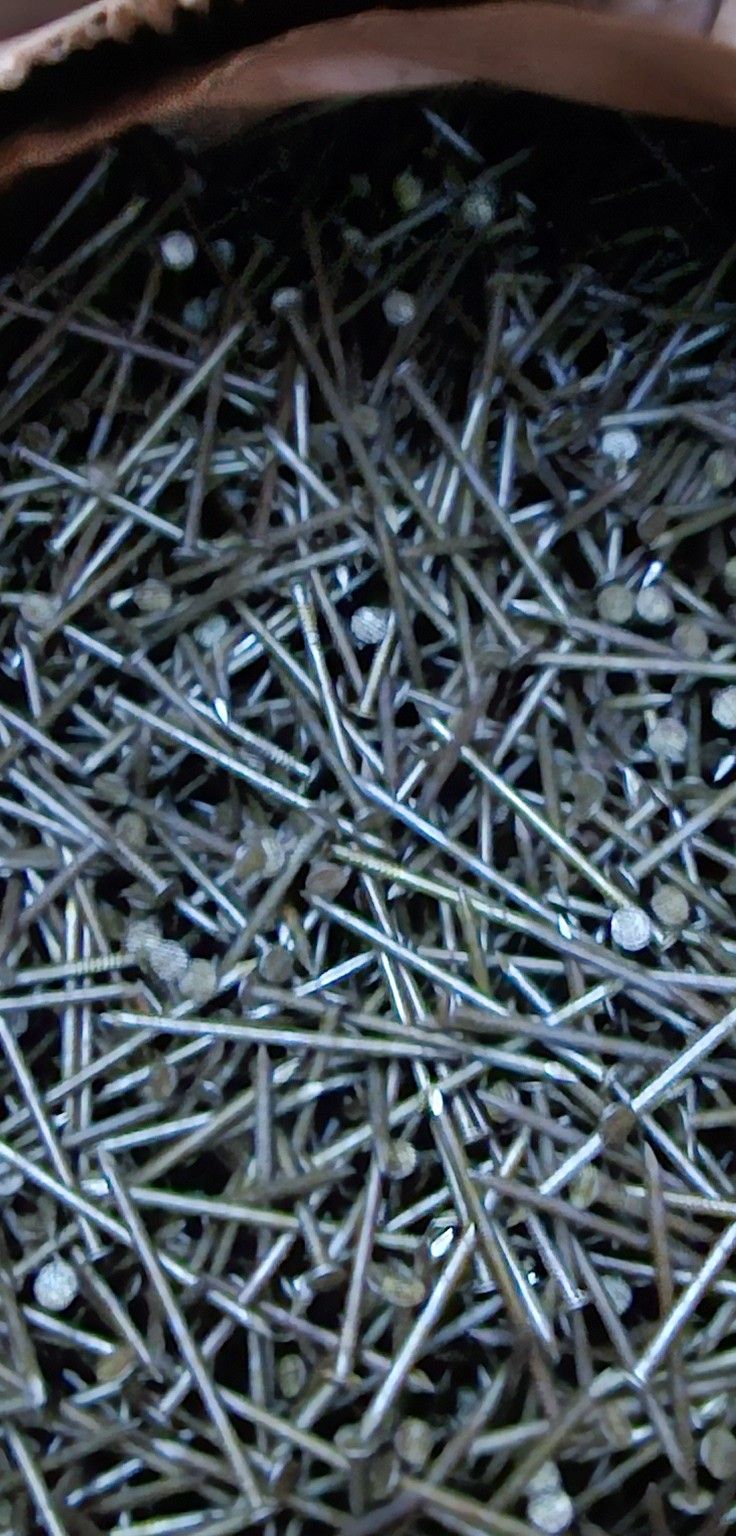 8D X Sinker GV, Sinker Nails, 50lbs, Opened Box