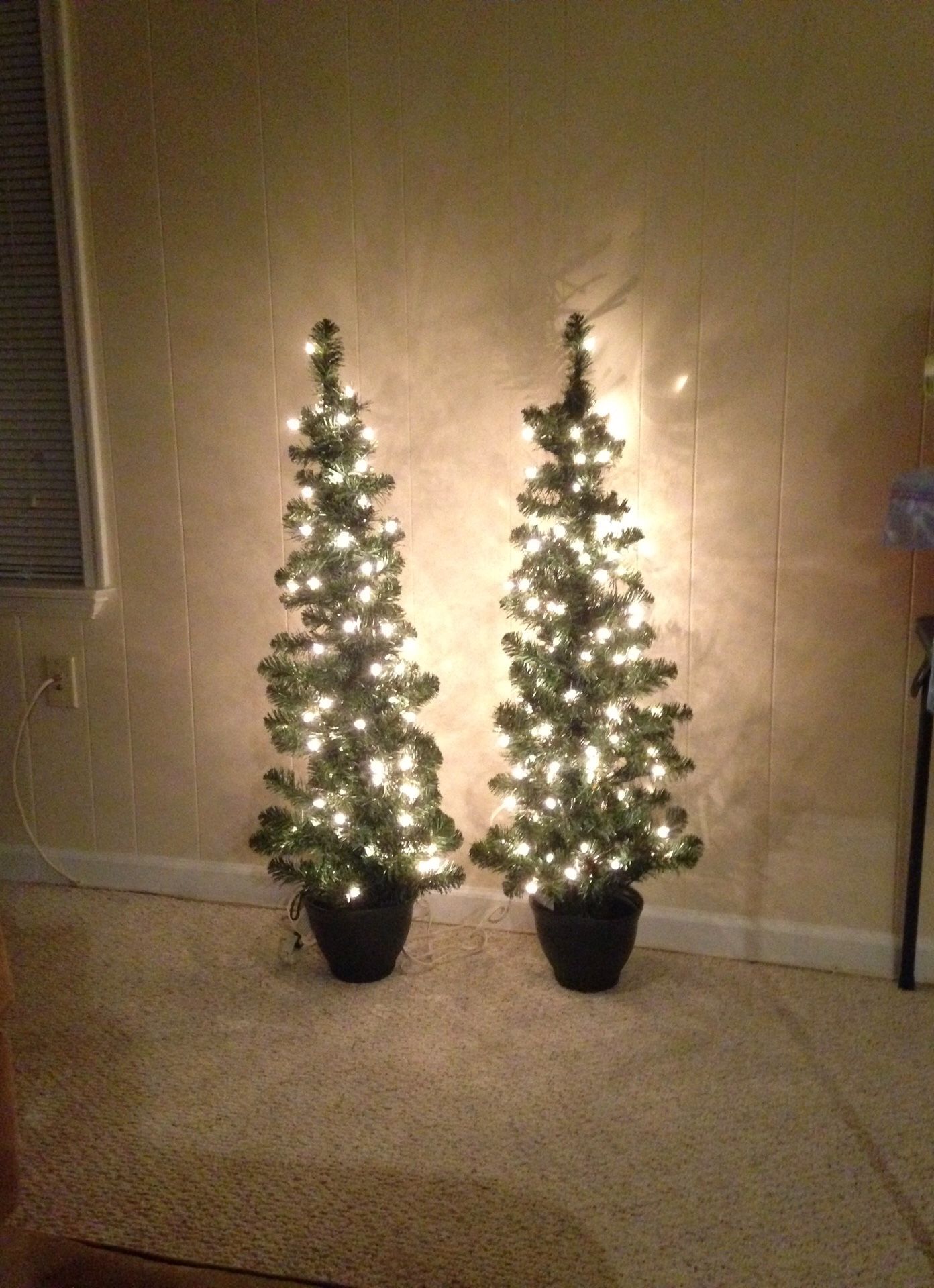 Indoor/Outdoor Artificial Lite XMAS TREES