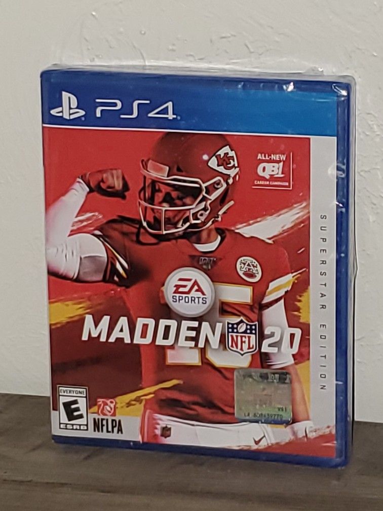 Madden NFL 20 Special Edition For Playstation 4! New! Great Collectors Item!