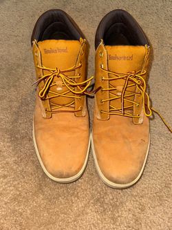 Timberland Wheat Nubuck Lace-Up Boots