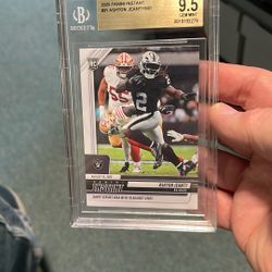 Raiders  2025 Panini Instant Number 31 Ashton Jeanty  /961 In Gem Mint 9.5