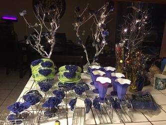 Blue royal party Decoration!!