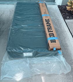 Box spring & Heavy duty Frame $50 All New