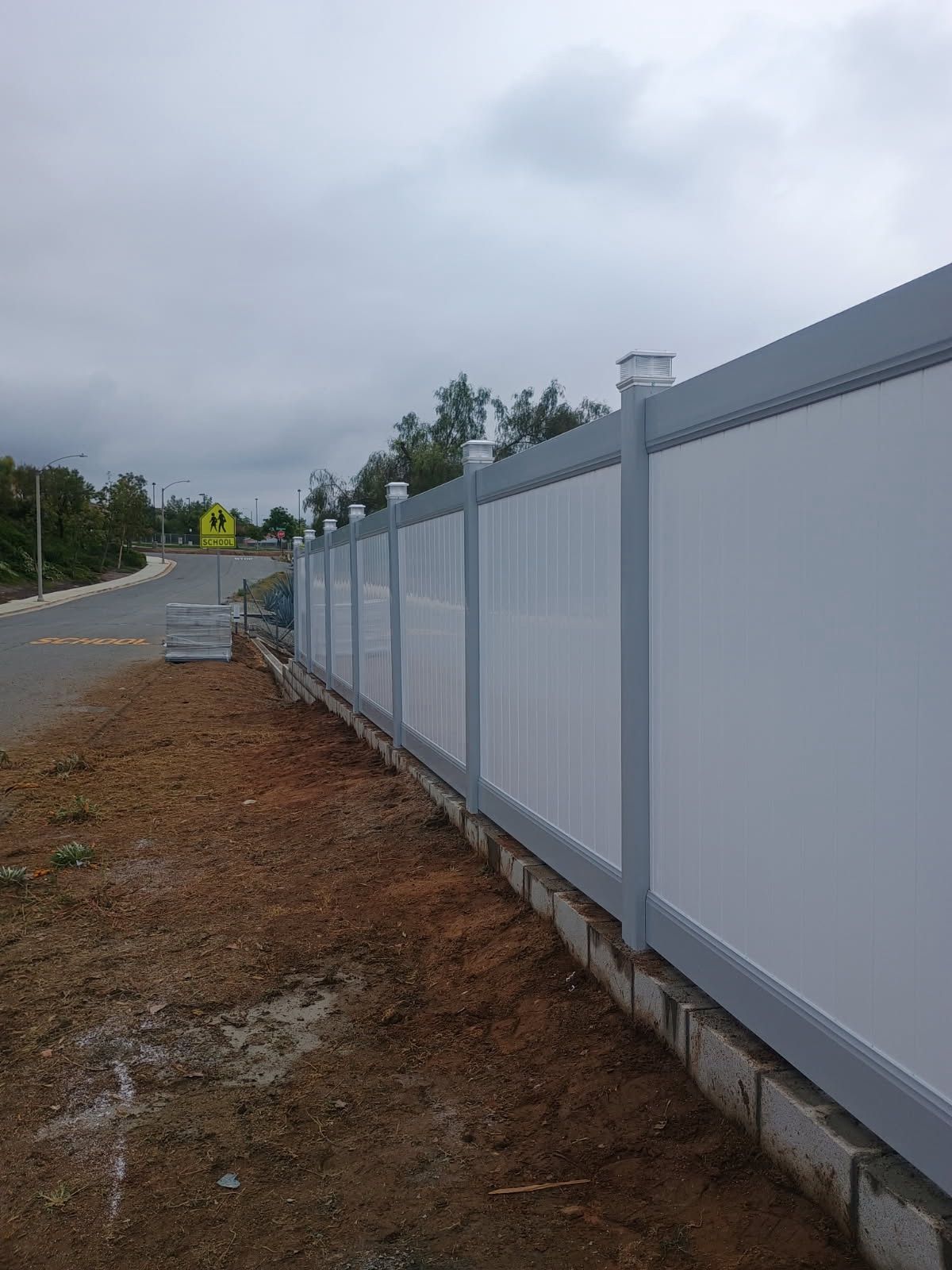Vinyl Fence