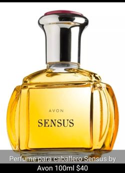 Perfume para caballero Sensus by Avon.