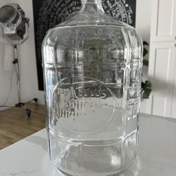 Large Glass Bottle Multipurpose 5 Gallon Like New