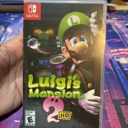 Nintendo switch Luigi mansion 2