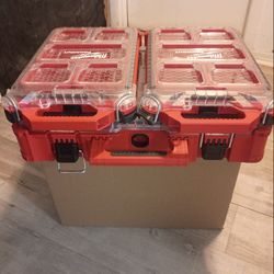 Milwaukee pack out 3-piece storage