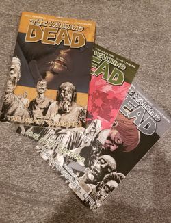 The Walking Dead comics Volume 4, 5, 6