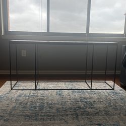 West elm entry way/media Console