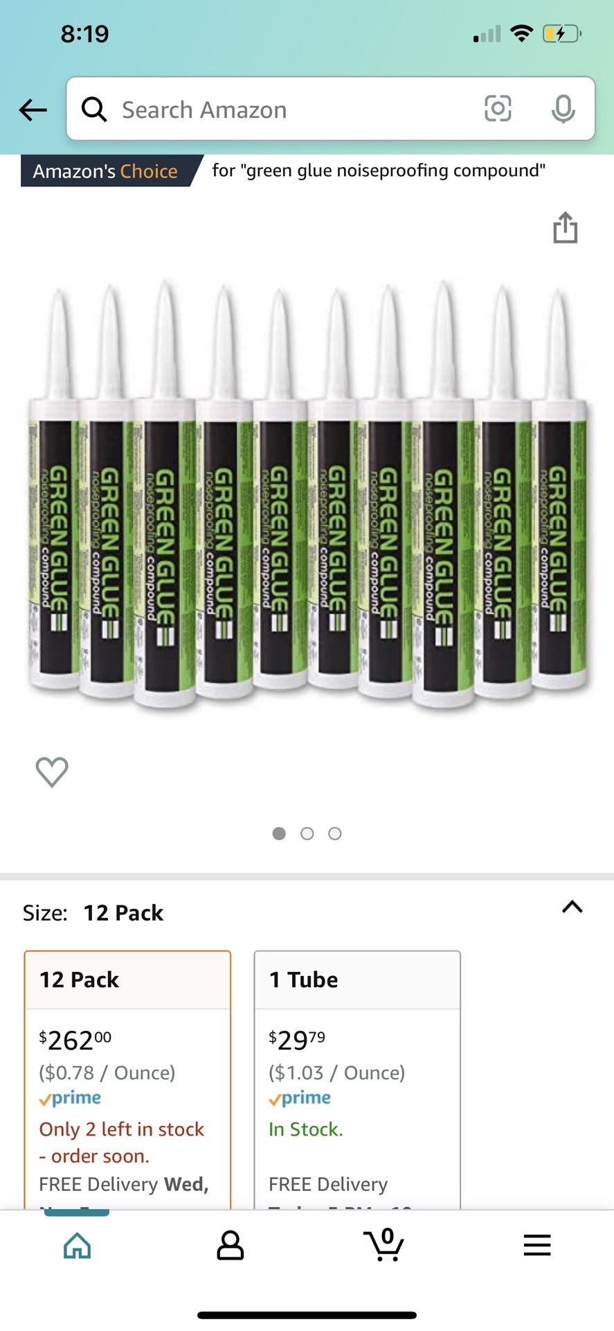 Green Glue Noise Proofing Compound