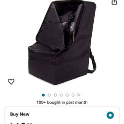 Travel bag for car seat