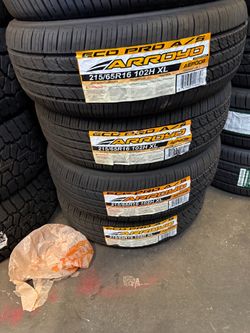 215/65/16 Arroyo All Season Tires